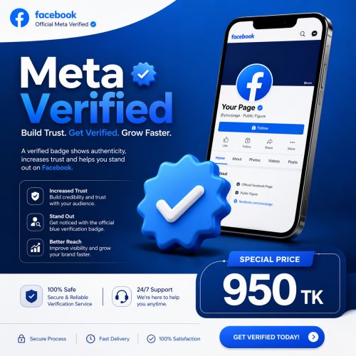 Facebook Meta verified Blue badges